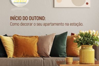 Início do outono: Como decorar o seu apartamento na estação